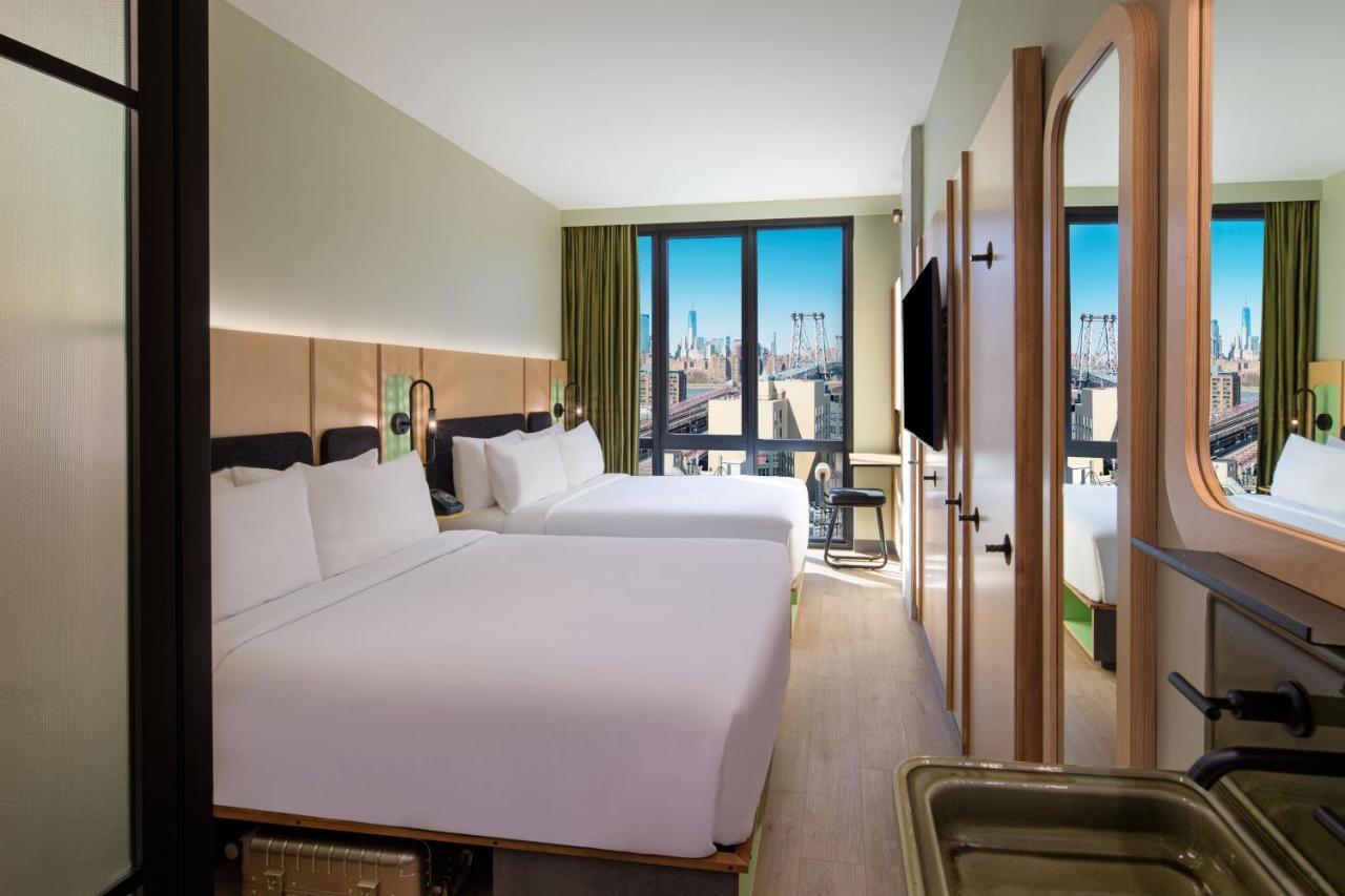 Hotel Moxy Brooklyn Williamsburg New York Exteriér fotografie