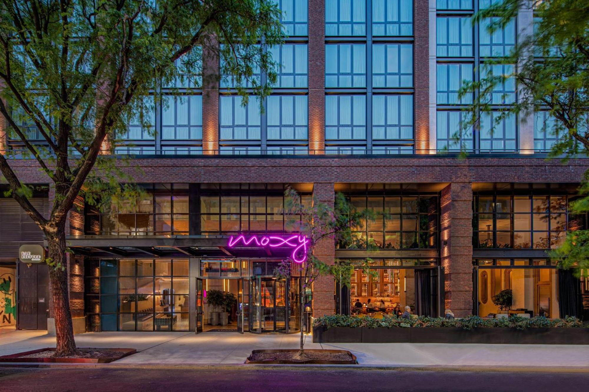 Hotel Moxy Brooklyn Williamsburg New York Exteriér fotografie